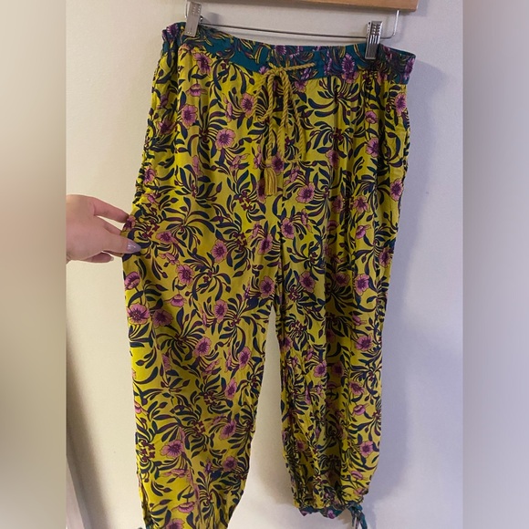 Anthropologie Boho Loungewear Pants - Picture 2 of 5